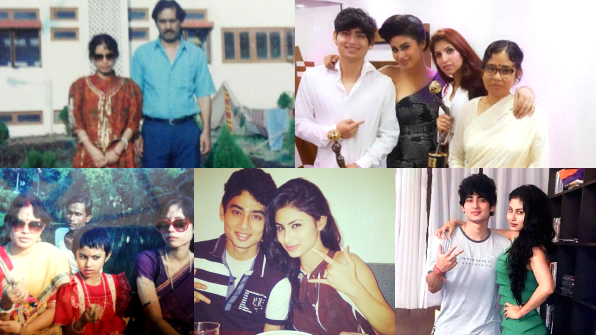 mouni roy family