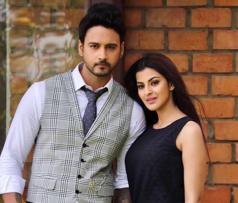 Sanjana Banerjee with Yash Dasgupta in Fidaa