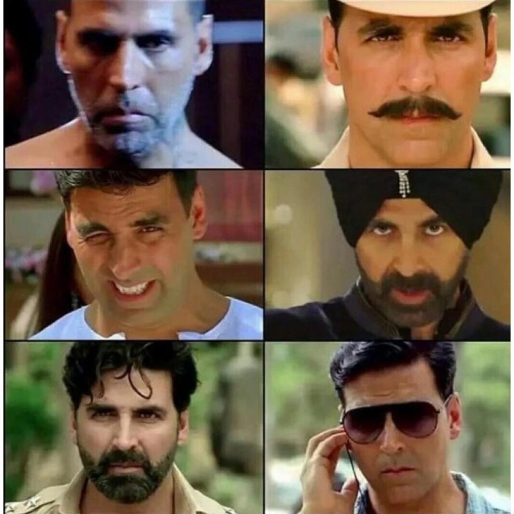 Different looks of Akshay Kumar Bollywood Actor Film Action drama Comedy